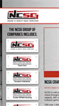Mobile Screenshot of ncsg.com